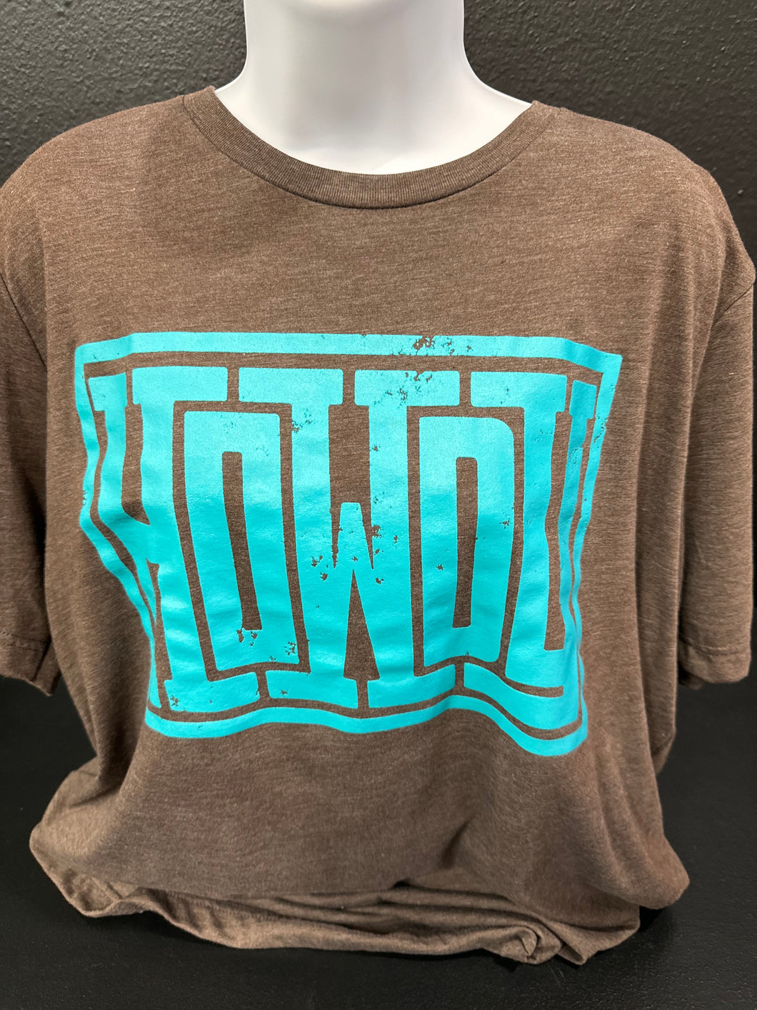 Howdy Turquois TEE