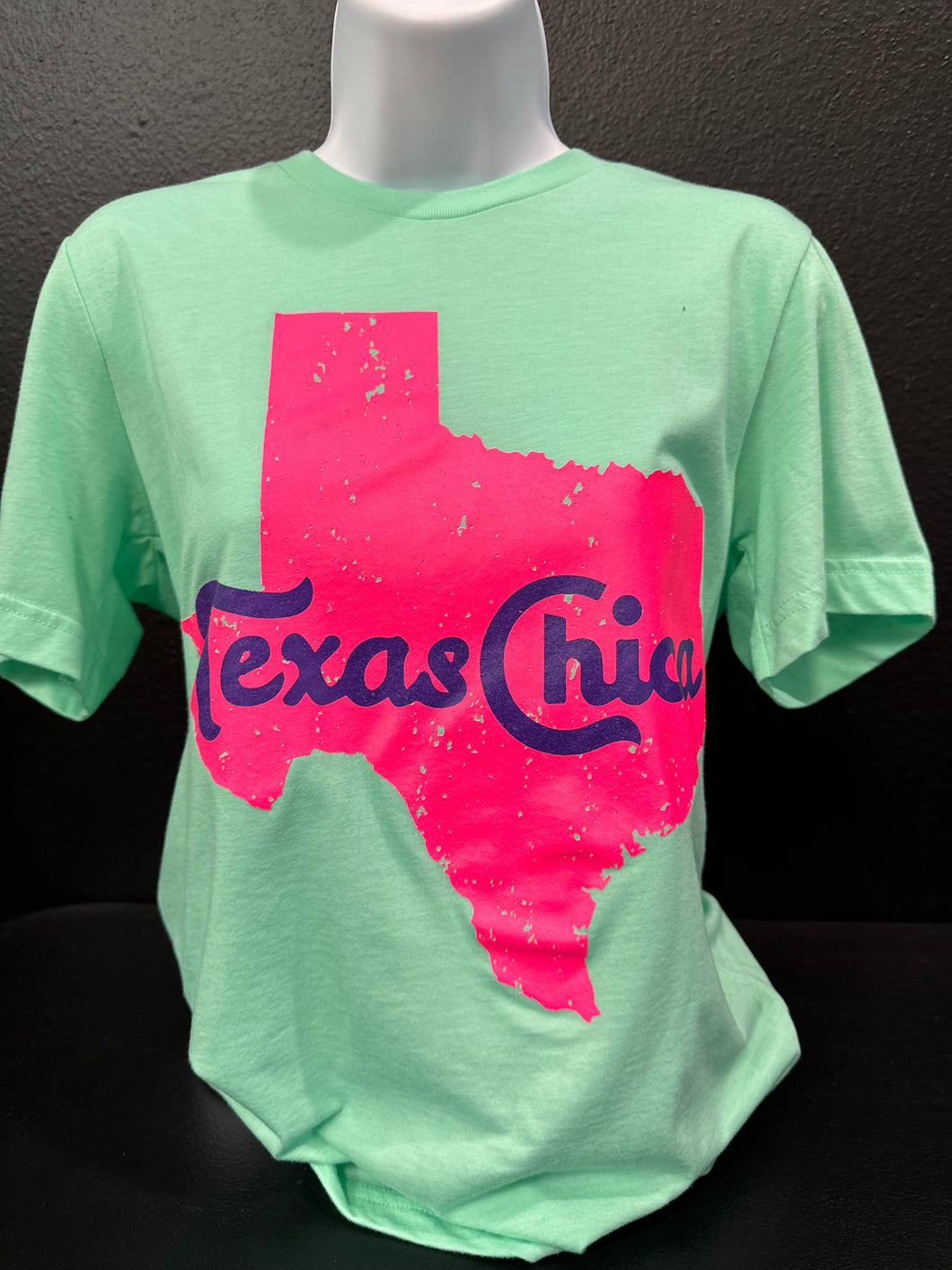 Green Texas Chica TEE